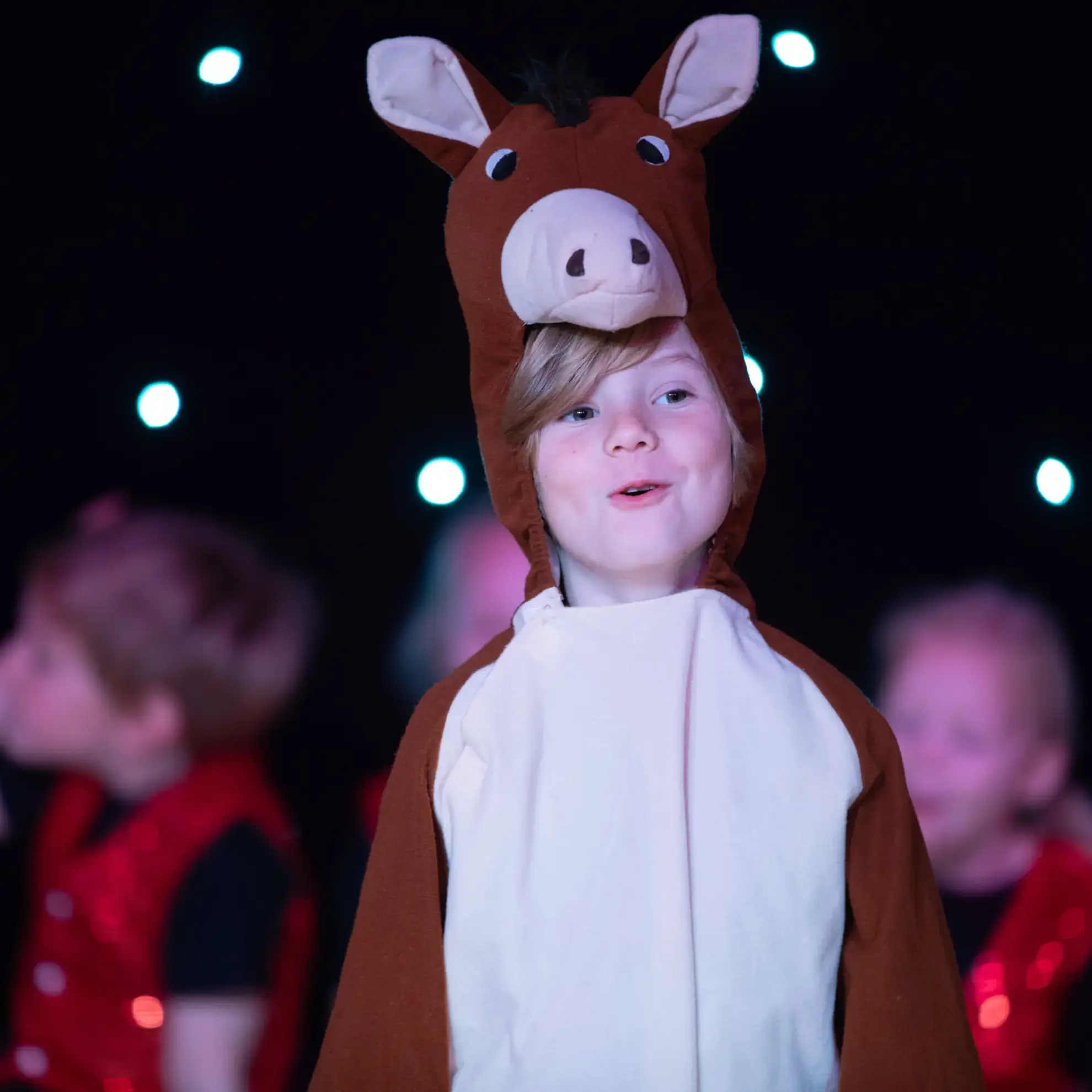 Pre-Prep Pupil in Nativity Drama Performance Feltonfleet Private School Surrey