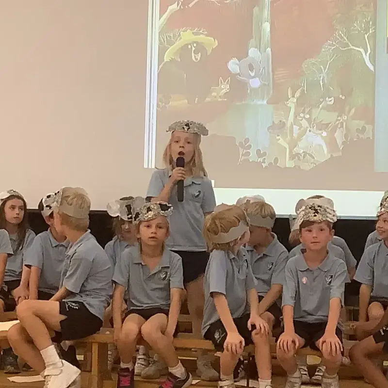 Year 2 Shine Bright in Heartfelt End-of-Year Assembly