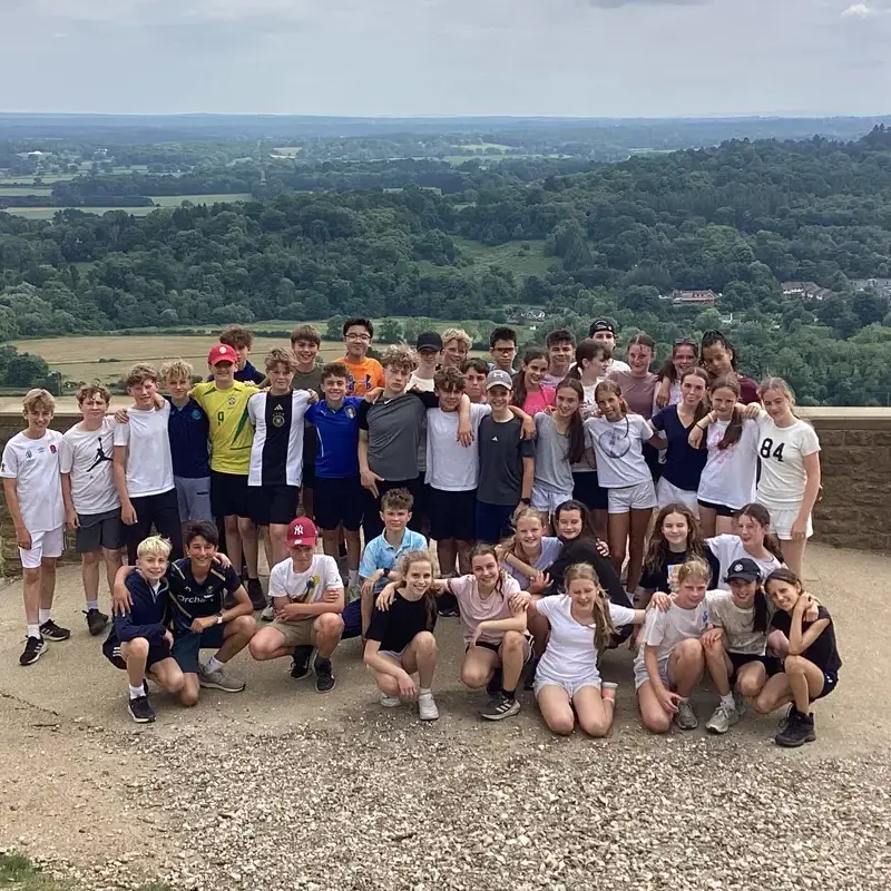 Year 8 Charity Walk for Cherry Trees