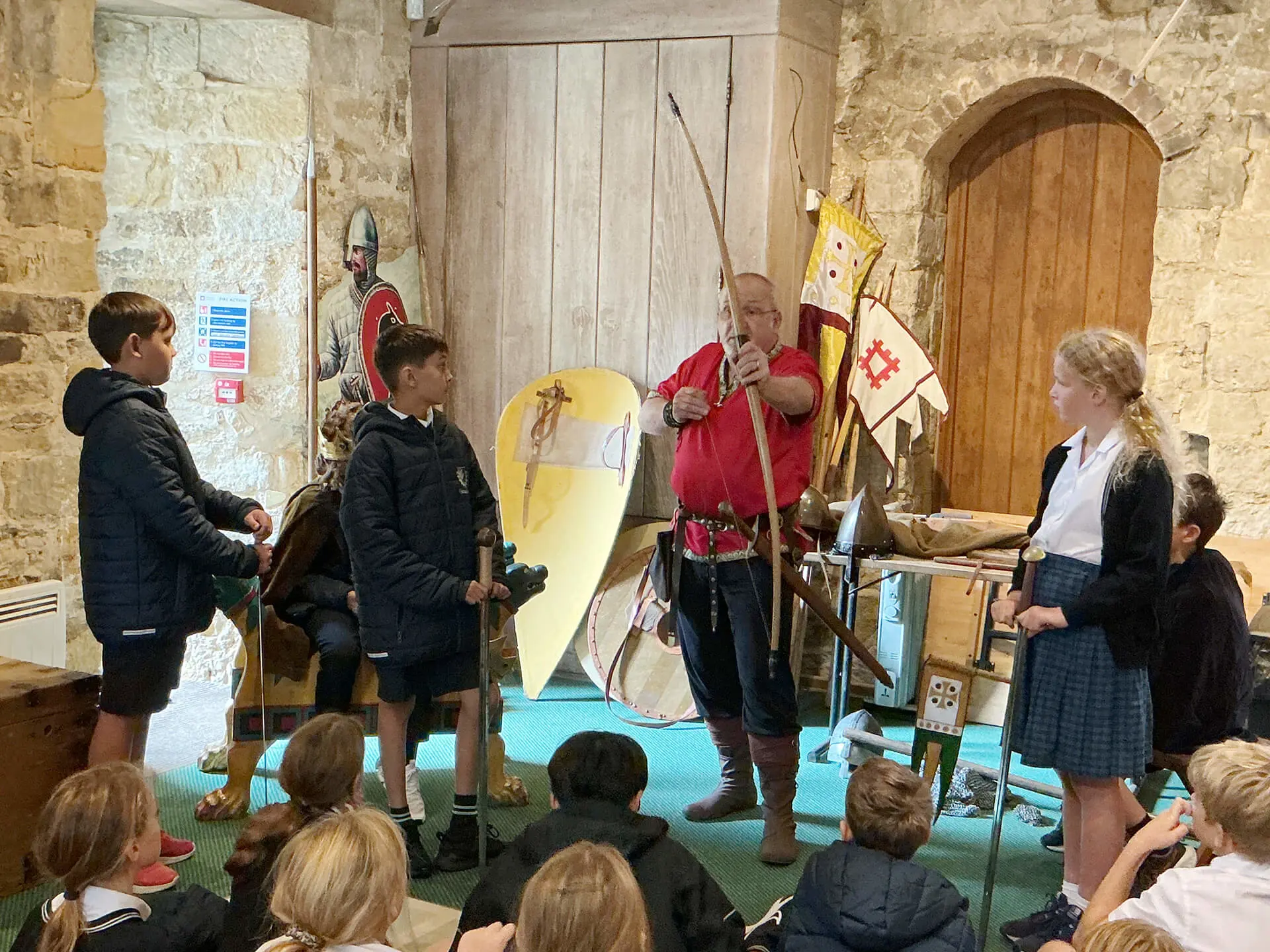 Year 6 Battle Abbey Trip