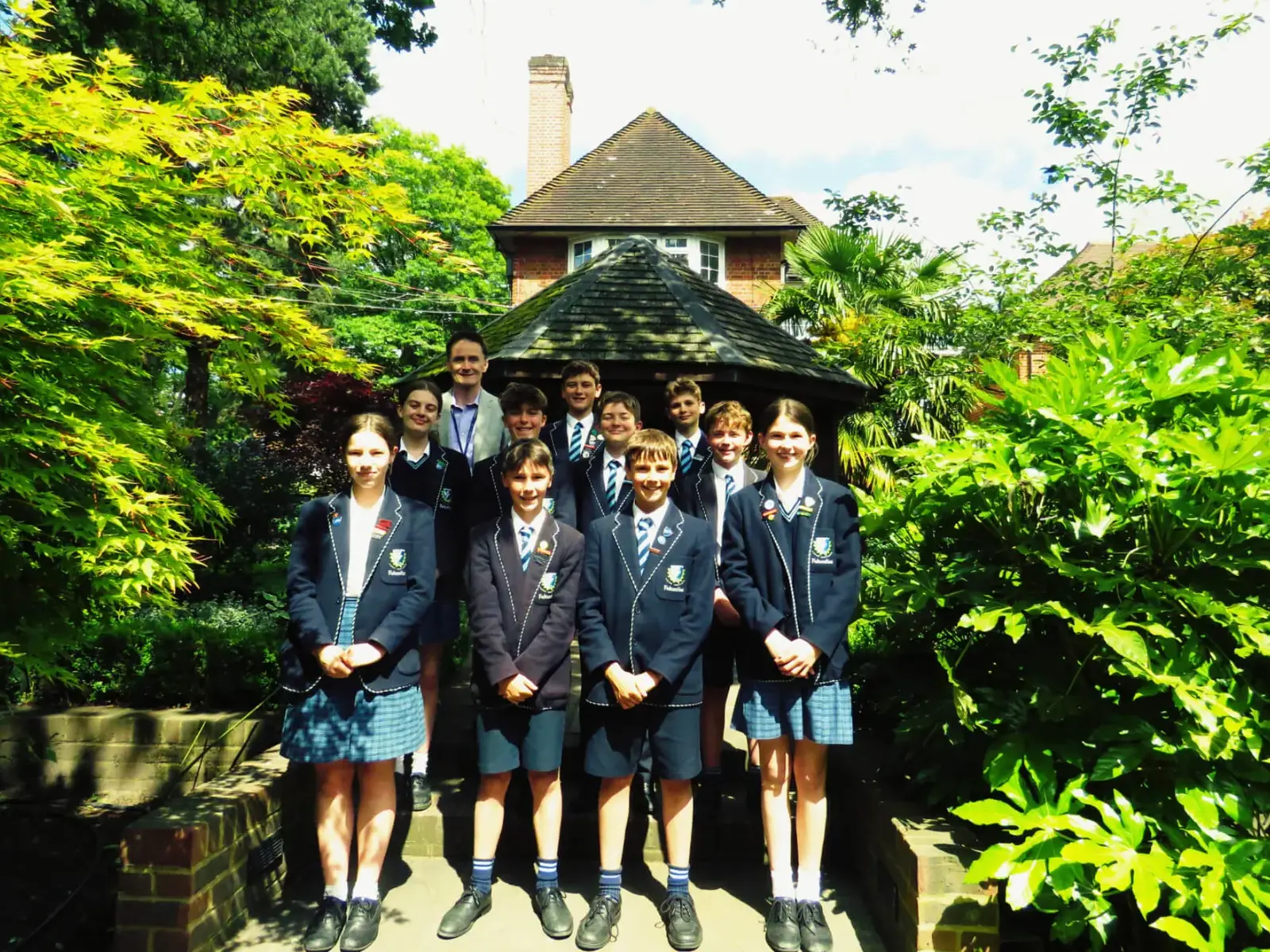 Scholarship pupils at Feltonfleet